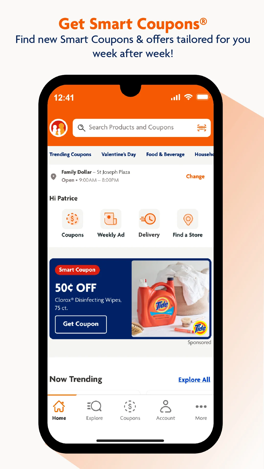 Family Dollar App Screenshot